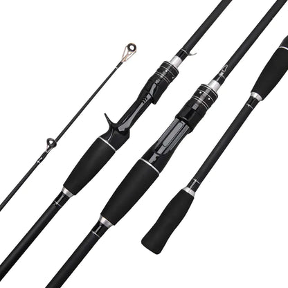 Fiberglass Soft Tip Fishing Rod for Lure Casting