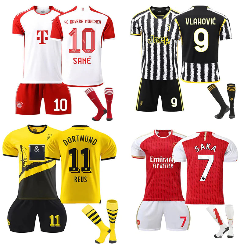 Wholesale Argentina Messi 10 & Ronaldo 7 Soccer Kit