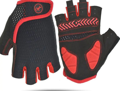 Silicone Half-Finger Sports Gloves for Cycling & Skating