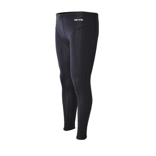 Men's Quick-Dry Swim Trunks with Shark Skin Design