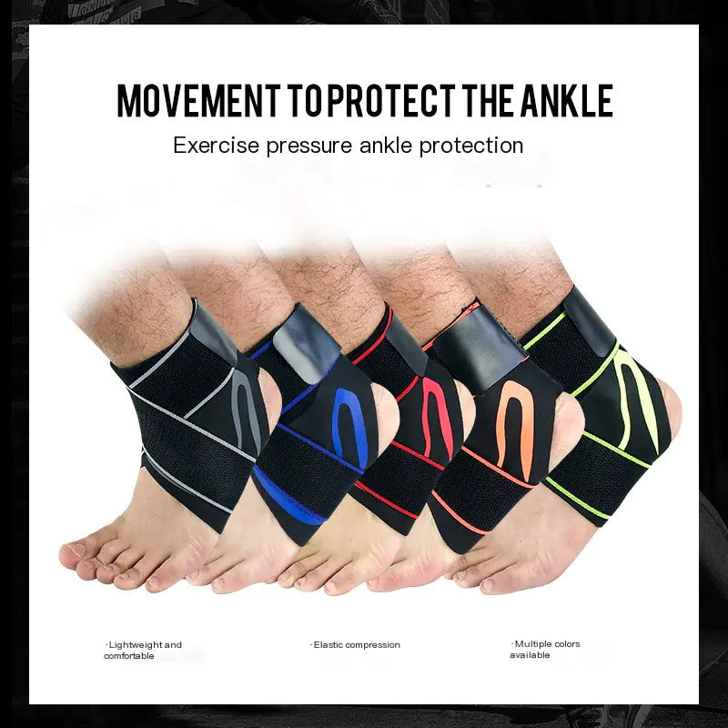 Breathable Elastic Ankle Support Strap for Sports