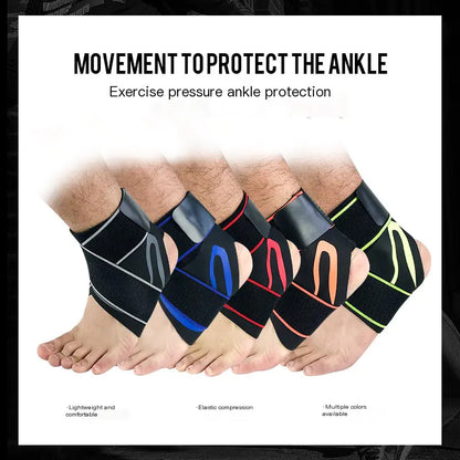 Breathable Elastic Ankle Support Strap for Sports