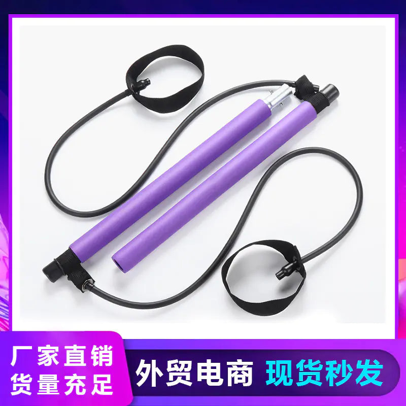 Multi-Functional Pilates and Yoga Resistance Bar