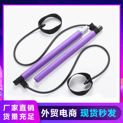 Multi-Functional Pilates and Yoga Resistance Bar