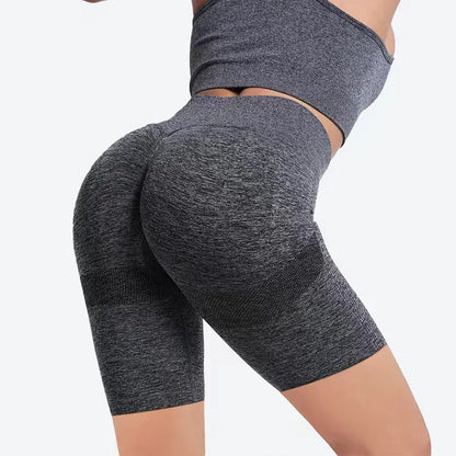 High Waist Breathable Yoga Shorts for Women