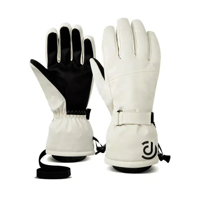 Windproof Waterproof Touch-Screen Ski Gloves for Men & Women