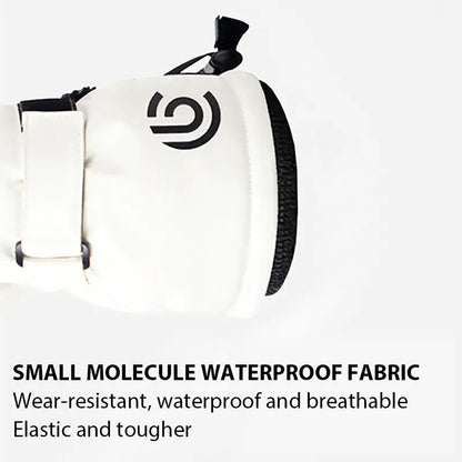 Windproof Waterproof Touch-Screen Ski Gloves for Men & Women