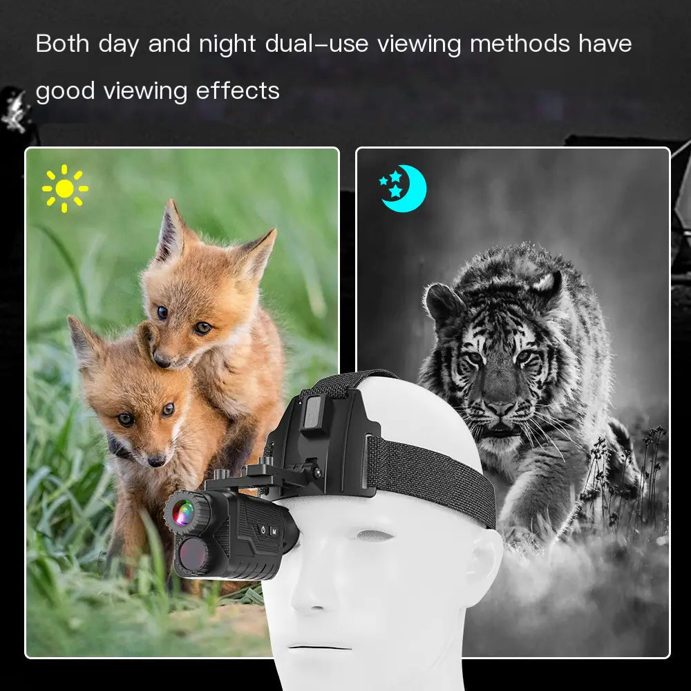 4K HD Infrared Night Vision Goggles for Outdoor Use