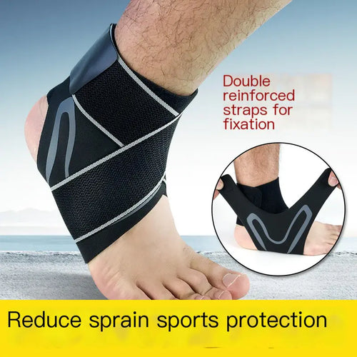 Breathable Elastic Ankle Support Strap for Sports