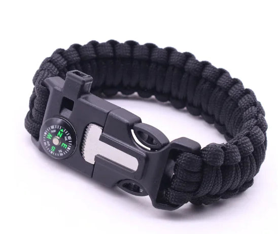 Multifunctional Paracord Survival Bracelet