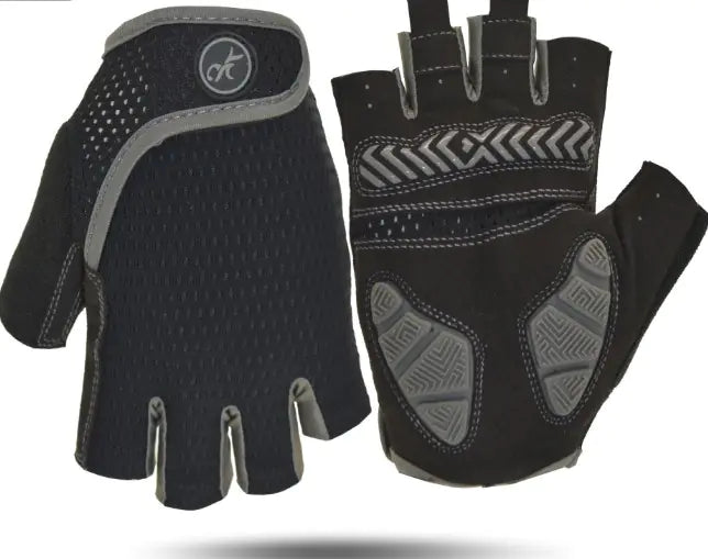Silicone Half-Finger Sports Gloves for Cycling & Skating
