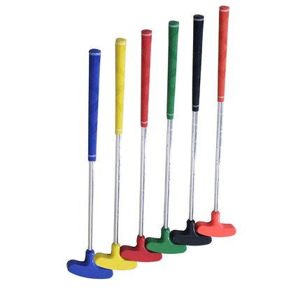 Mini Golf Set for Kids - Rubber Putters and Clubs
