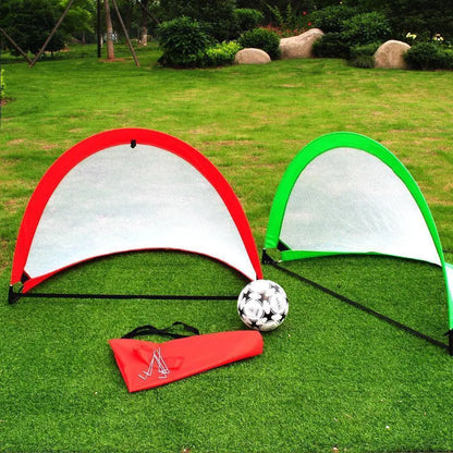 Portable Folding Soccer Goal - Durable Design
