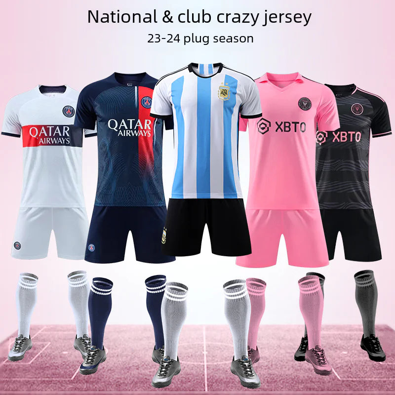 Miami Soccer Jersey Set for Adults and Kids (Wholesale)