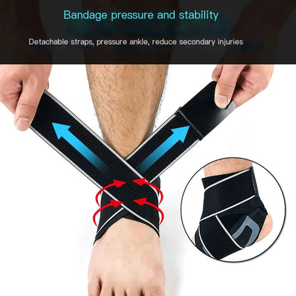 Breathable Elastic Ankle Support Strap for Sports