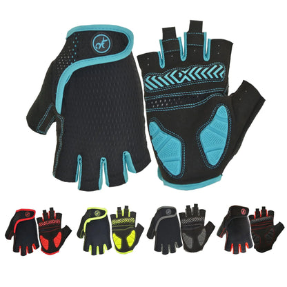 Silicone Half-Finger Sports Gloves for Cycling & Skating