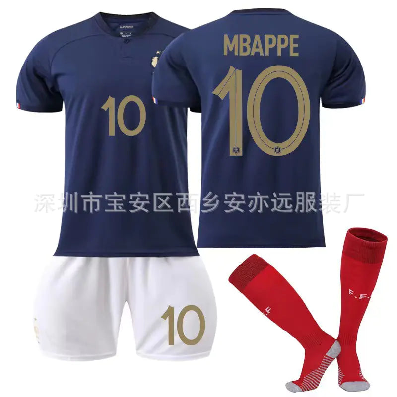 Wholesale Argentina Messi 10 & Ronaldo 7 Soccer Kit