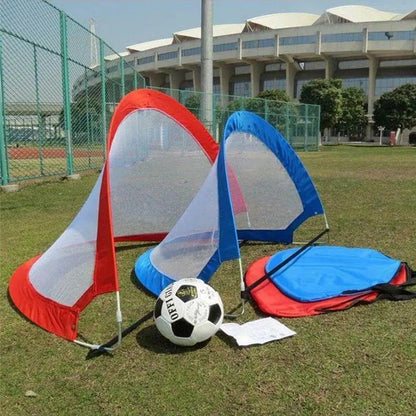 Portable Folding Soccer Goal - Durable Design