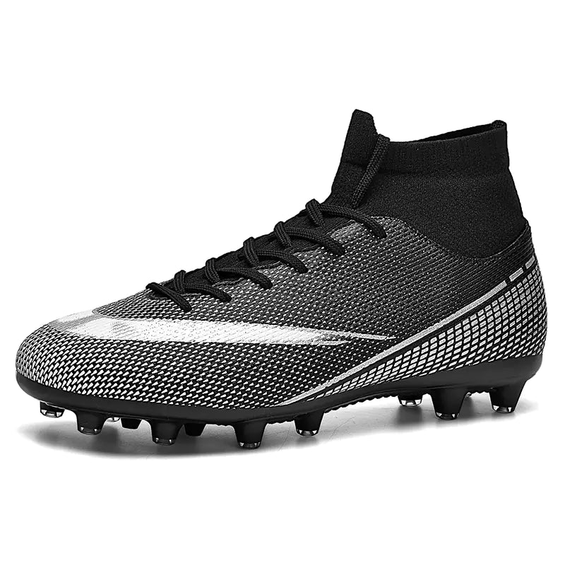 High Ankle Anti-Slip Men's Soccer Training Shoes
