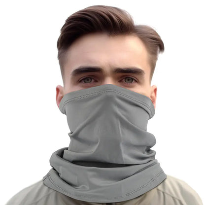 Summer Sun Protection Ice Silk Face Scarf Neck Gaiter