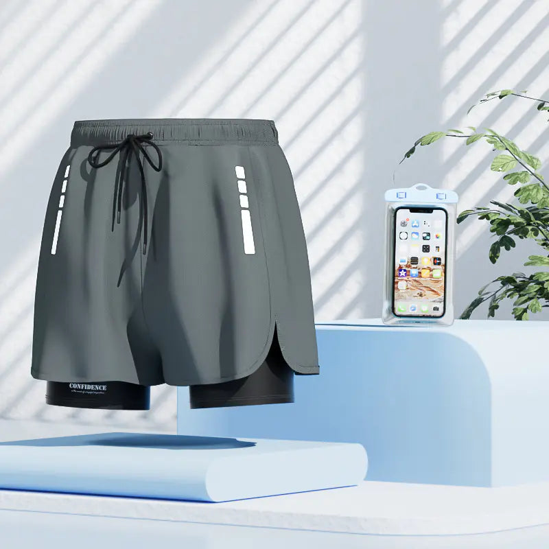 Men's Swim Trunks 2023 Quick-Dry Shorts for Spa Use