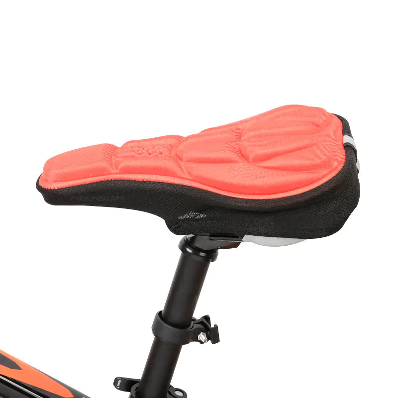 Colorful 3D Bicycle Saddle Cover for Cycling Gear