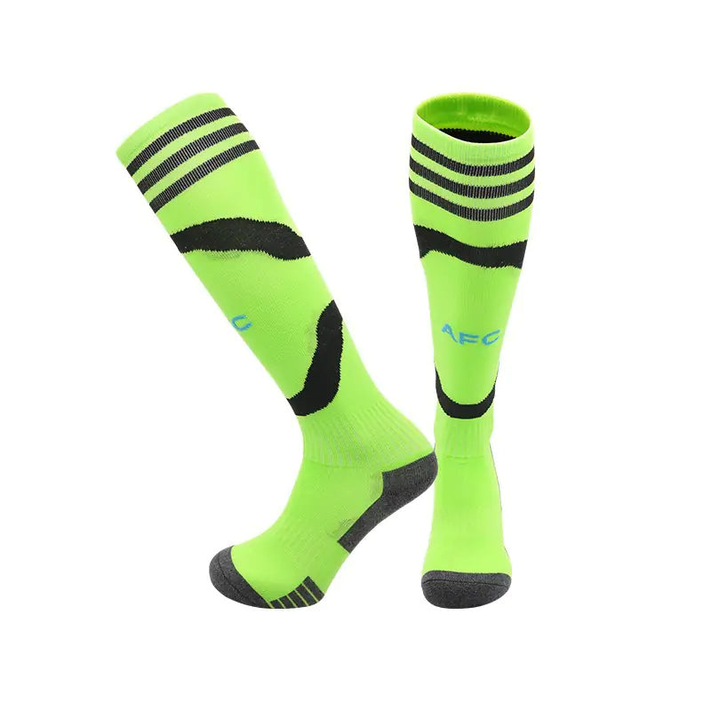 Miami Style Thick Sports Knee-High Soccer Socks