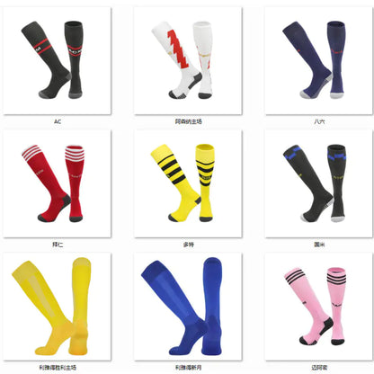 Miami Style Thick Sports Knee-High Soccer Socks