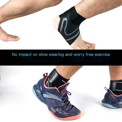Breathable Elastic Ankle Support Strap for Sports