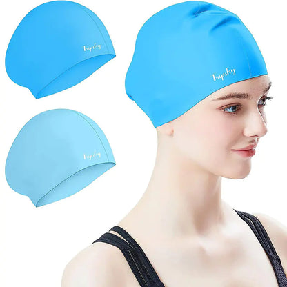 Universal Silicone Swim Cap for Adults and Students