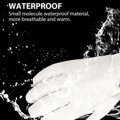 Windproof Waterproof Touch-Screen Ski Gloves for Men & Women