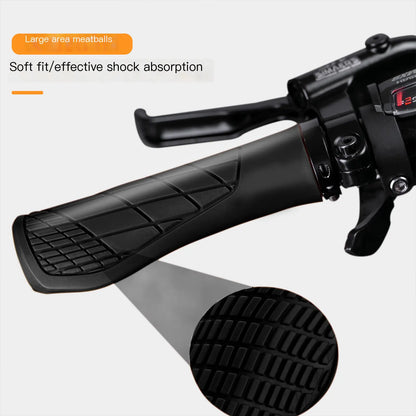 NPY Rubber Handle Grips for Mountain Bikes (Locking)