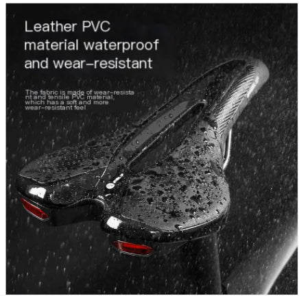 Mountain Bike Saddle with Safety Tail Light Accessories