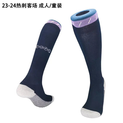 Miami Style Thick Sports Knee-High Soccer Socks