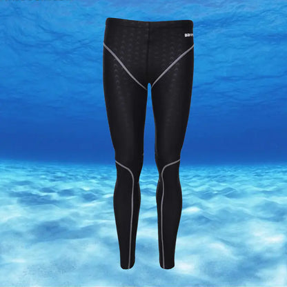Men's Quick-Dry Swim Trunks with Shark Skin Design
