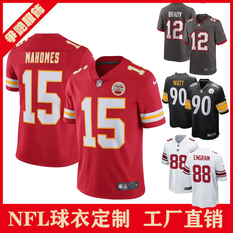 Kansas City Chiefs NFL Jersey - Mahomes 15 Legend