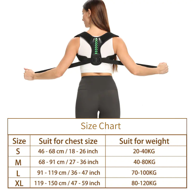 Posture Correction Belt for Back and Sitting Support