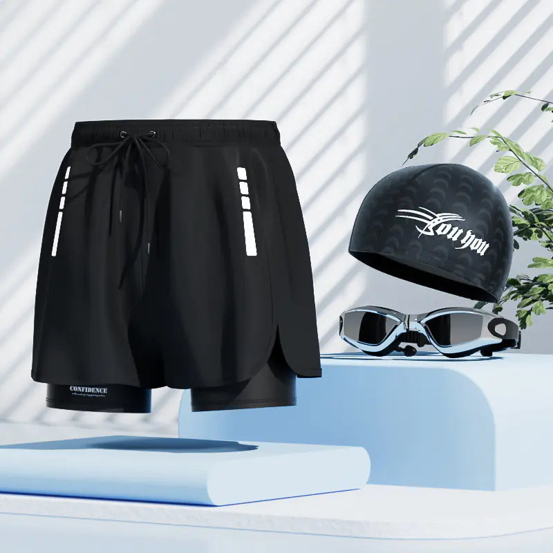 Men's Swim Trunks 2023 Quick-Dry Shorts for Spa Use
