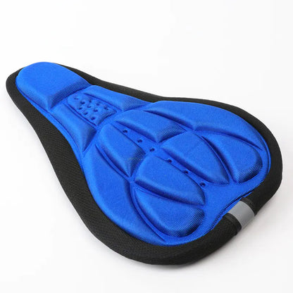 Colorful 3D Bicycle Saddle Cover for Cycling Gear