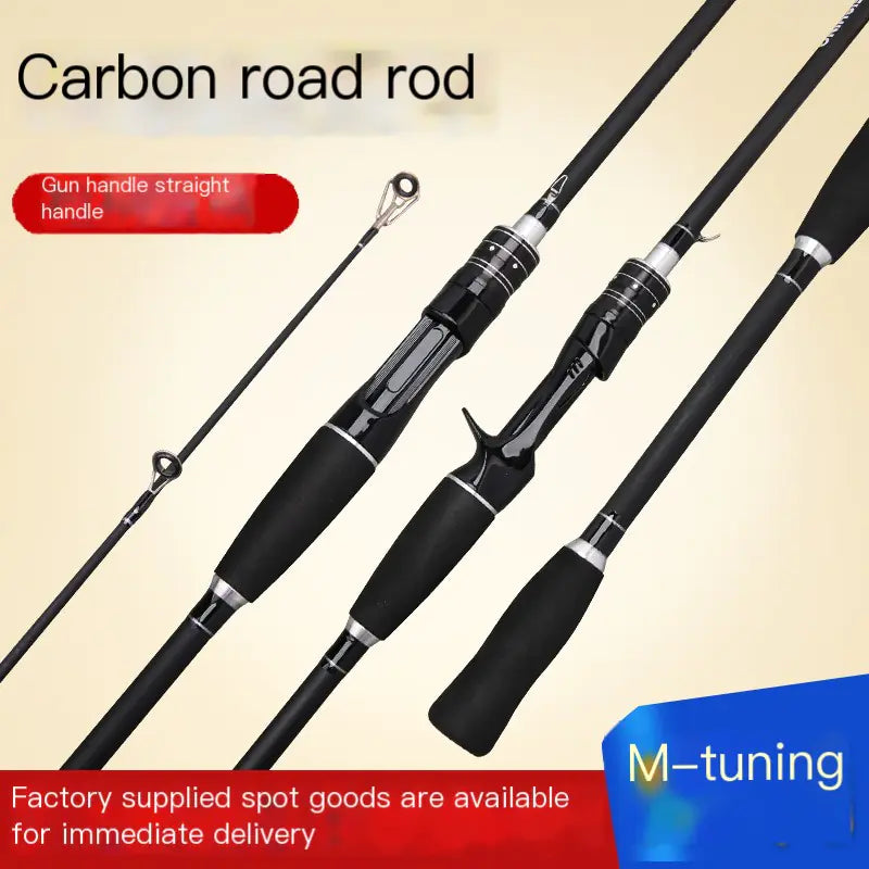 Fiberglass Soft Tip Fishing Rod for Lure Casting