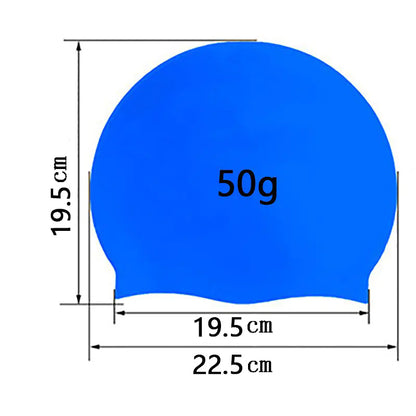 Universal Silicone Swim Cap for Adults and Students
