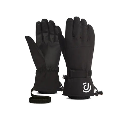 Windproof Waterproof Touch-Screen Ski Gloves for Men & Women