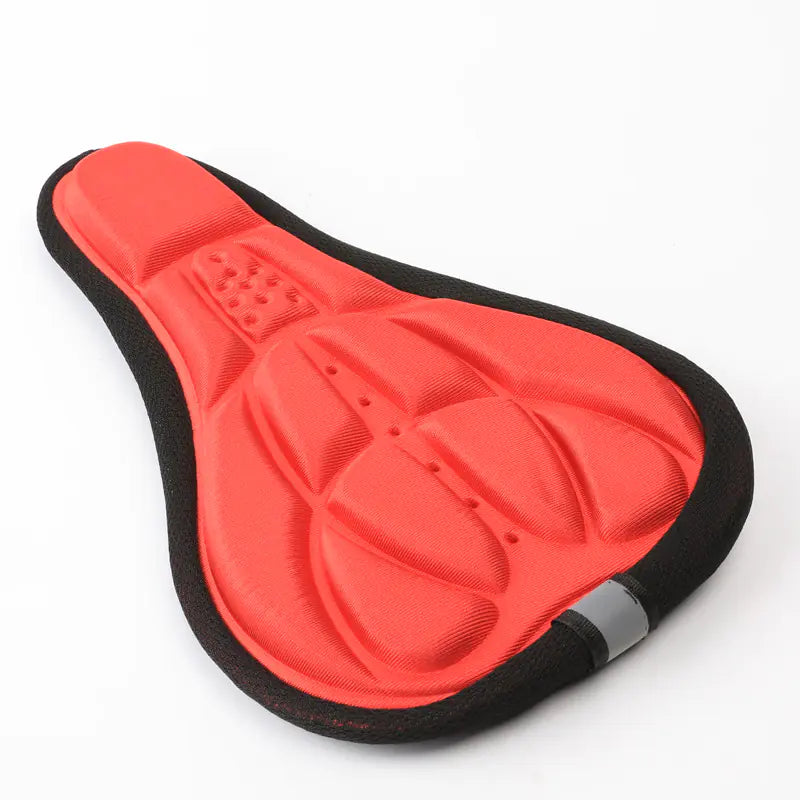 Colorful 3D Bicycle Saddle Cover for Cycling Gear