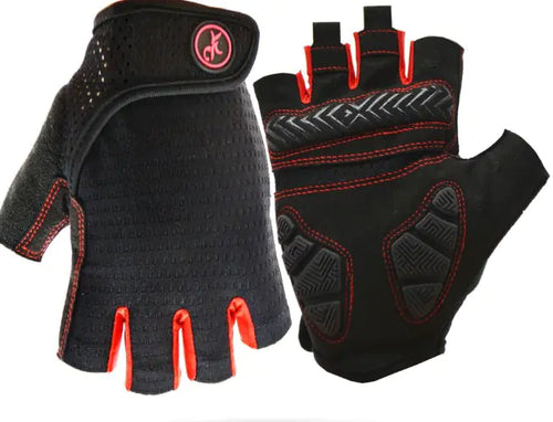 Silicone Half-Finger Sports Gloves for Cycling & Skating