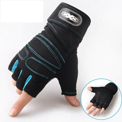 Men's Tactical Half-Finger Fitness Gloves for Weightlifting