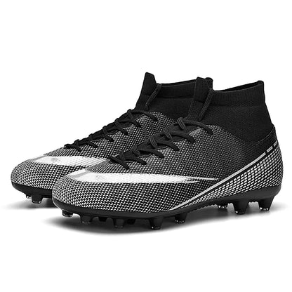 High Ankle Anti-Slip Men's Soccer Training Shoes