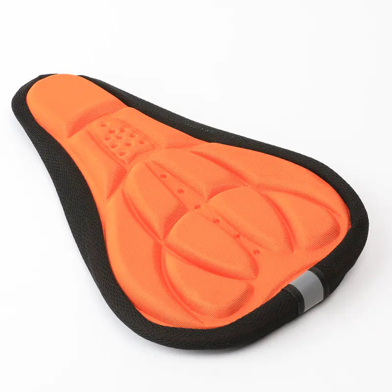Colorful 3D Bicycle Saddle Cover for Cycling Gear