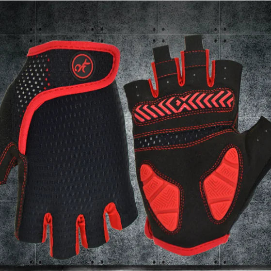Silicone Half-Finger Sports Gloves for Cycling & Skating