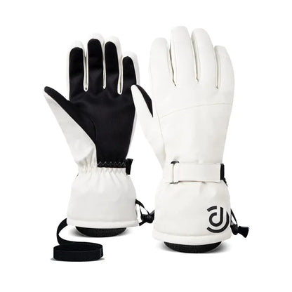 Windproof Waterproof Touch-Screen Ski Gloves for Men & Women